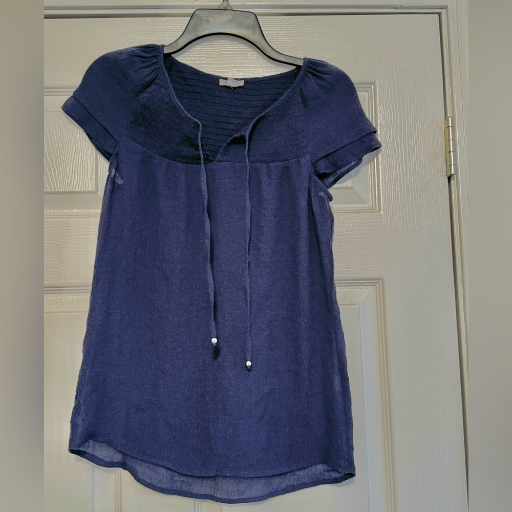 Navy Westport Top